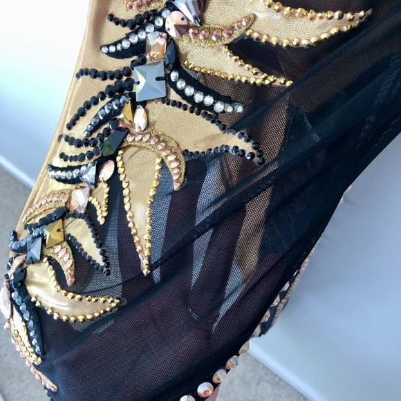 Ballroom Latin Rhythm Dance Dress - Picture 8 of 10